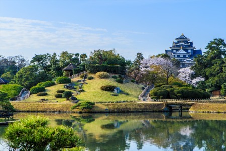 日本三大名園の後楽園